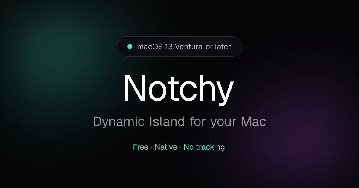 Notchy screenshot